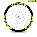 Bicycle Wheels Rim Decal Stickers for Ursus Miura C37 Disk